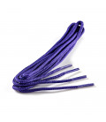 Lacets ronds fins violets 90 cm