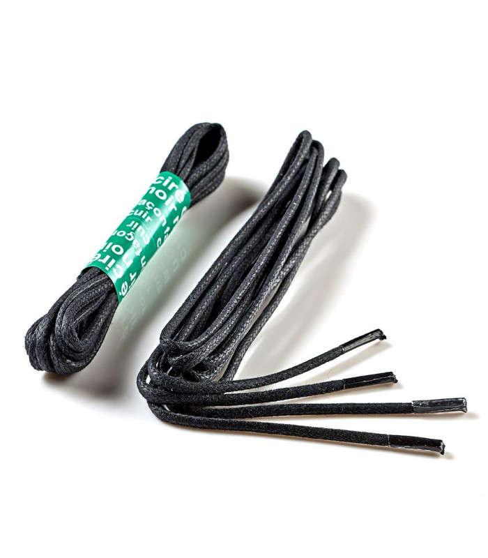 75 cm round waxed laces in packs of 2 pairs