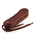 Lacets cordonnets marron 120 cm