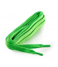 Lacets plats verts fluo 150 cm