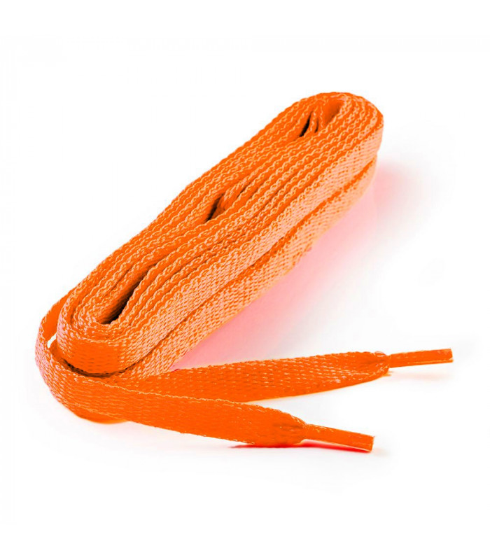 lacet plat orange