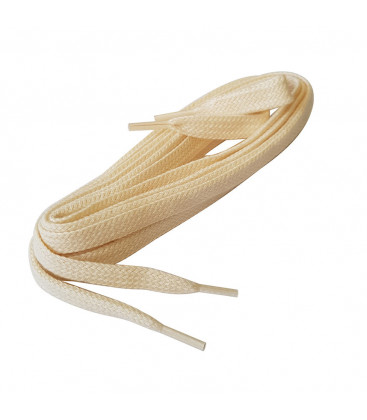 lacets plats en coton bio