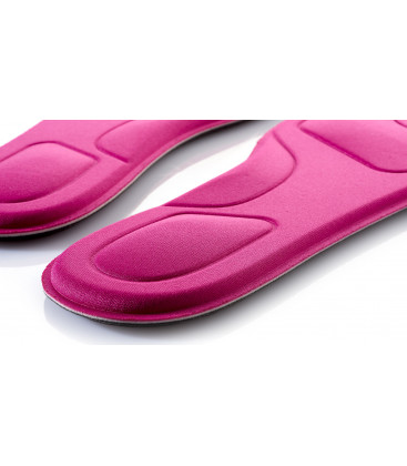 Memory foam insoles with anatomics shape